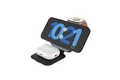 Mobile - Adapters & Chargers - FIXED MagFlex Alu 3in1 foldable wireless charger stand - FIXMFLE-AL-GR