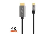 Displaykabel - FIXED USB-C to HDMI 4K/60 Hz USB 3.1 Gen2 cable 2m - Black - FIXHU-CHDMI-GR