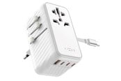 Mobile - Adapters & Chargers - FIXED Travel Charger USB-C/-A 85W EU/UK/USA/AUS - White - FIXCT85-4C1A