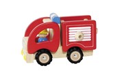 Träleksaker - Goki Wooden Fire Truck - 55927