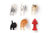 Decoration - Kikkerland - Dog Butt Magnets 6 Per Set - MG17