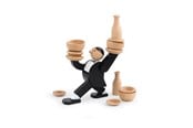 Gadget - Kikkerland - Stacking Game Dont Tip The Waiter (GG67) - GG67