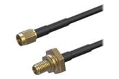 Nätverkskabel - Teltonika antenna extension cable - 2 m - Svart - 2m - PR2VM20M