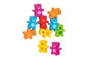 Babyleksaker - Goki Wooden Colors Bears Stacking Game 9 pcs. - 58384