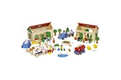 Träleksaker - Goki Wooden Farm 71 pcs. - 58598