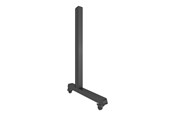 Väggfäste, AV-Möbel - Multibrackets M Pro Series mounting component - stand for rail mounting 150 cm inc. castors - black - Max 50 kg - recommended for - 7350022738706