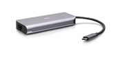 Dockning - C2G USB-C 4.0 6-in-1 Mini Docking Station with HDMI USB-A Ethernet and USB-C 85W- 8K 60HZ - docking station - USB-C / Thunderbolt 3 - HDMI - 1GbE - C2G54551