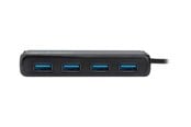 USB Hub - IC INTRACOM Manhattan USB-C Dock/Hub USB Hub - 4 porte - Svart - 164924