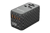 Mobile - Adapters & Chargers - Verbatim UTA-06 Power Adapter - GaN III Universal - 2 x USB 2 x USB-C - 100 Watt - 32121