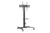 Väggfäste, AV-Möbel - TECHLY cart - for LCD TV - with shelf - black - Max 40 kg - recommended for 70" - ICA-TR228