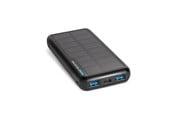 PowerBank - SBS powerbank med solceller - 10.000 mAh - Svart PowerBank - Svart - 10000 mAh - TTBB10000SK