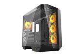 Chassi - Darkflash Computer Case DY470 4 fans (black) - Chassi - Miditower - Svart - DY470 Black