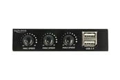 Systemtillbehör - DeLOCK 3.5" Front Panel > 2 x USB 2.0 and Fan Control - 62714