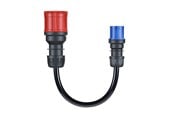 Laddning av elbil - go-e Adapter Gemini flex 22 kW till CEE blå 16 A - CH-04-01