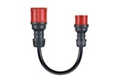 Laddning av elbil - go-e Adapter Gemini flex 22 kW till CEE röd 16 A - CH-04-03