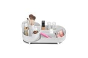 Badrumstillbehör - Gillian Jones - Large table organizer with swivel function - White - Large - 12002-90