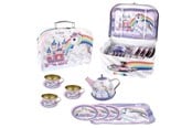 Lekkök och tillbehör - Magni Tea set in suitcase - unicorn - 3905