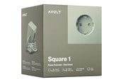 Switch-enheter - AVOLT Square 1 with 30W Dual USBC & Magnetic base 1.8m Oak Green - SQ1-EUFC20-18OG
