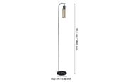 Lampor - EGLO MAIONE floor lamp Black - 901008