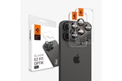 Andra mobiltillbehör - Spigen Glass tR EZ Fit Optik Pro 2 Pack - desert titanium - iPhone 17/16 Pro / 17/16 Pro Max - AGL08862