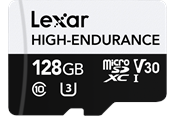 Flashram & USB Flash Drives - Lexar High-Endurance microSD - 100MB/s - 128GB - LMSHGED128G-BCNNG