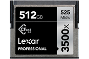 Flashram & USB Flash Drives - Lexar Professional 3500x CFast 2.0 - 525MB/s - 512GB - LC512CRBNA3500