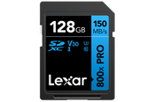 Flashram & USB Flash Drives - Lexar Pro 800X SD - 150MB/s - 128GB - LSD0800P128G-BNNNG