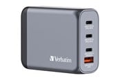 Mobile - Adapters & Chargers - Verbatim 100W 4-Port GaN Wall Charger - 32202