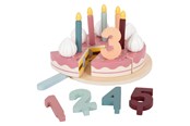 Rollek - Small Foot - Wooden Cuttable Birthday Cake 18pcs. - 12453