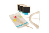 Utomhuslek - Small Foot - Wooden Bow and Arrow Active Playset 8 pieces. - 12478