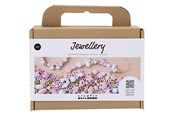 Kreativa spel - Creativ Company Mini Craft Mix Jewellery - Pastel Colours - 977548