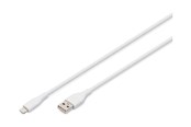 USB-kabel - DIGITUS ASSMANN Lightning cable - MFI Certified - 1 m - AK-600108-010-W
