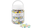Kreativa spel - Creativ Company Plastic beads - 900 pcs - 61838