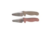 Babyvård - Filibabba Beginner's cutting knives - 2-pack - Warm Grey + R - FI-03338