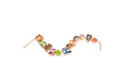 Babyleksaker - Classic World Wooden Beads Woodland Animals - 3634