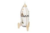 Babyleksaker - Classic World Wooden Construction Rocket 51 pcs. - 50528