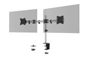 Monitorfäste - DURABLE Skärmstativ för 2 skärmar med justerbar höjd, vinkel och läge av skärmarna. - 509523