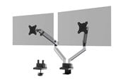 Monitorfäste - DURABLE Skärmfäste med två flexibla armar. Individuell justering av höjd, vinkel och läge av skärmen. - 509723