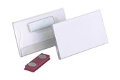 Konferens & Presentation - DURABLE Namnskylt 40x75, magnetfäste - 811619