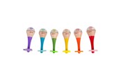 Träleksaker - Classic World Wooden Rainbow Maracas - 40527