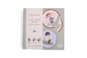 Babyvård - Filibabba Set of 5 round puzzles - Small adventurers - FI-03321