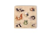 Babyvård - Filibabba Wooden silhouette puzzle - Forest friends - FI-03370