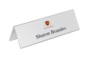 Konferens & Presentation - DURABLE Bordsskylt 105x297mm - 805319