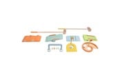 Trädgårdsspel - Wooden Golf Set 11 pieces. - 60007