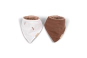 Babyvård - Filibabba Bandana bib 2-pack - Carrot Thief - FI-02819