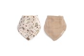Babyvård - Filibabba Bandana bib 2 pack GOTS - Little Wonders + Warm Gr - FI-03365