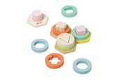 Babyleksaker - Classic World Wooden Shapes Matching Game - 20236