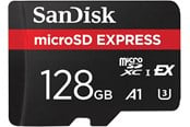 Flashram & USB Flash Drives - SANDISK microSD Express - 880MB/s - 128GB - SDSQXFN-128G-GN4NN