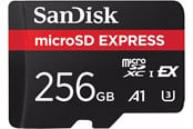 Flashram & USB Flash Drives - SANDISK microSD Express - 880MB/s - 256GB - SDSQXFN-256G-GN4NN
