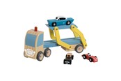 Babyleksaker - Classic World Wooden Transporter with 3 Cars - 50616